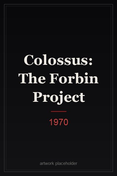 Colossus: The Forbin Project (1970) film poster