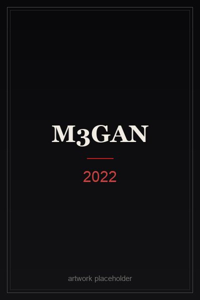M3GAN (2022) film poster