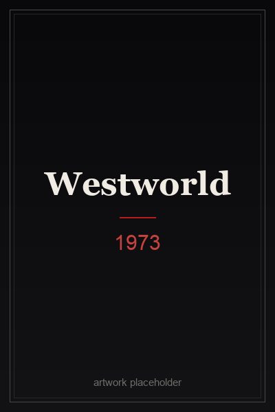 Westworld (1973) film poster